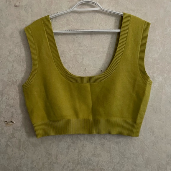 Maeve Tops - Maeve by Anthropologie women's large sleeveless crop sweater